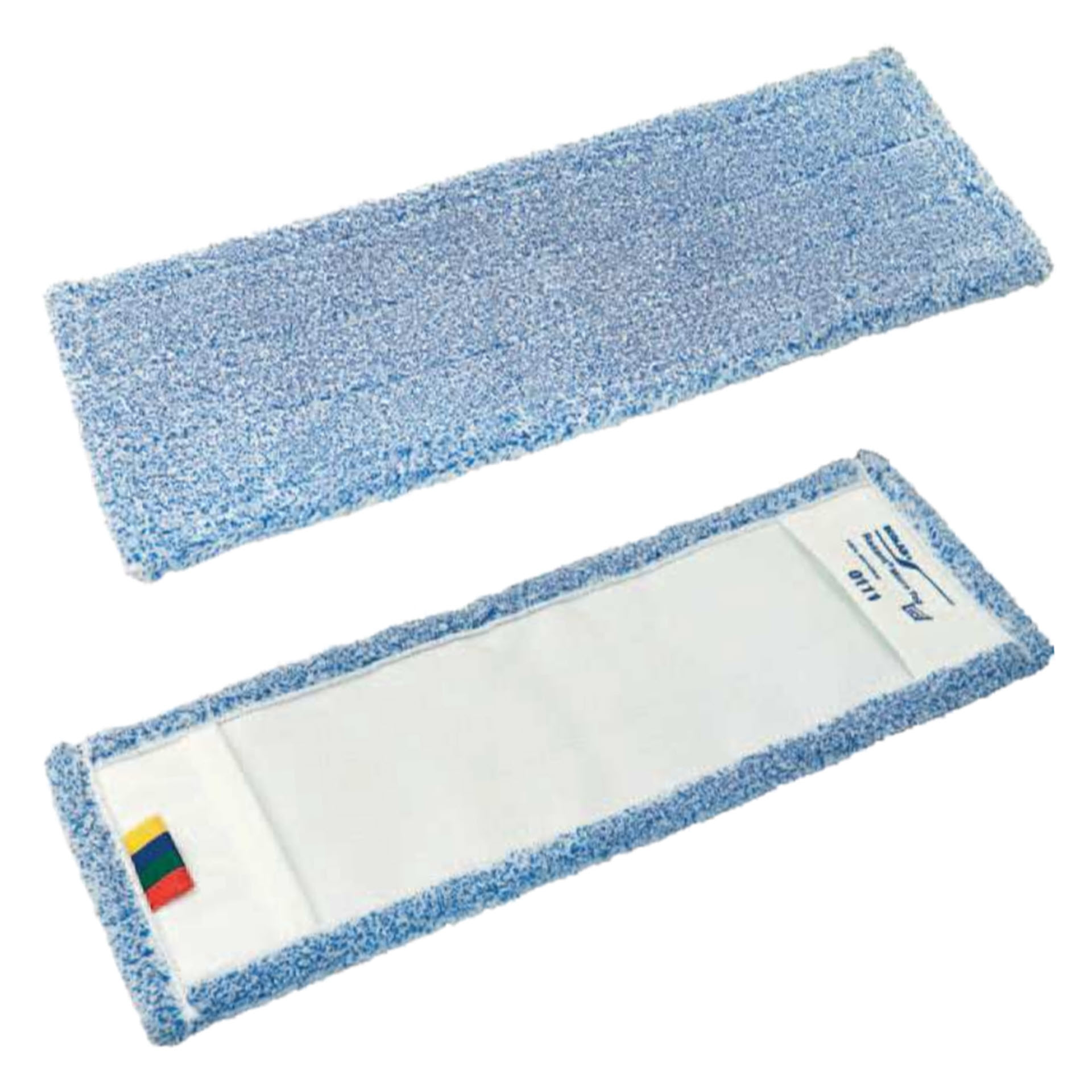 Ecolab Rasant Micro Top Microfaserwischbezug blau/weiß 40 cm