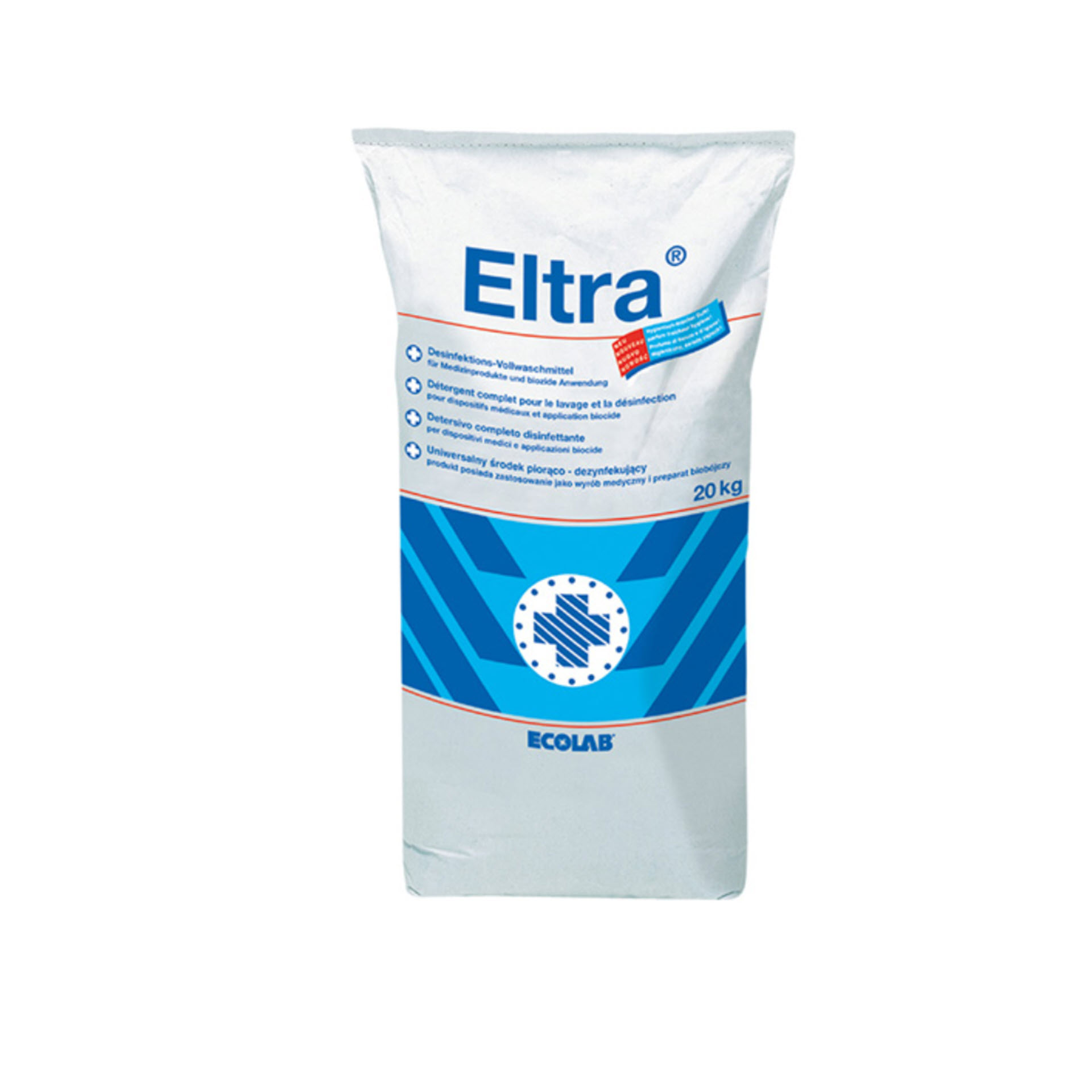ECOLAB Eltra Desinfektions-Vollwaschmittel  20 kg Papiersack