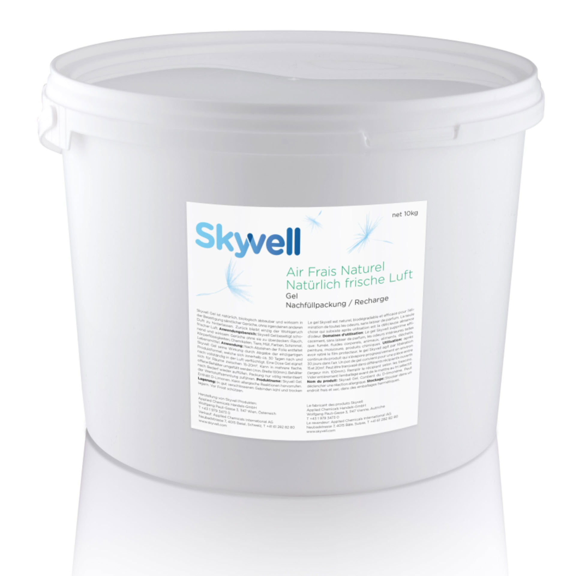 Skyvell Gel  Geruchsneutralisator mit natürlichen Inhaltsstoffen - 10 kg Eimer