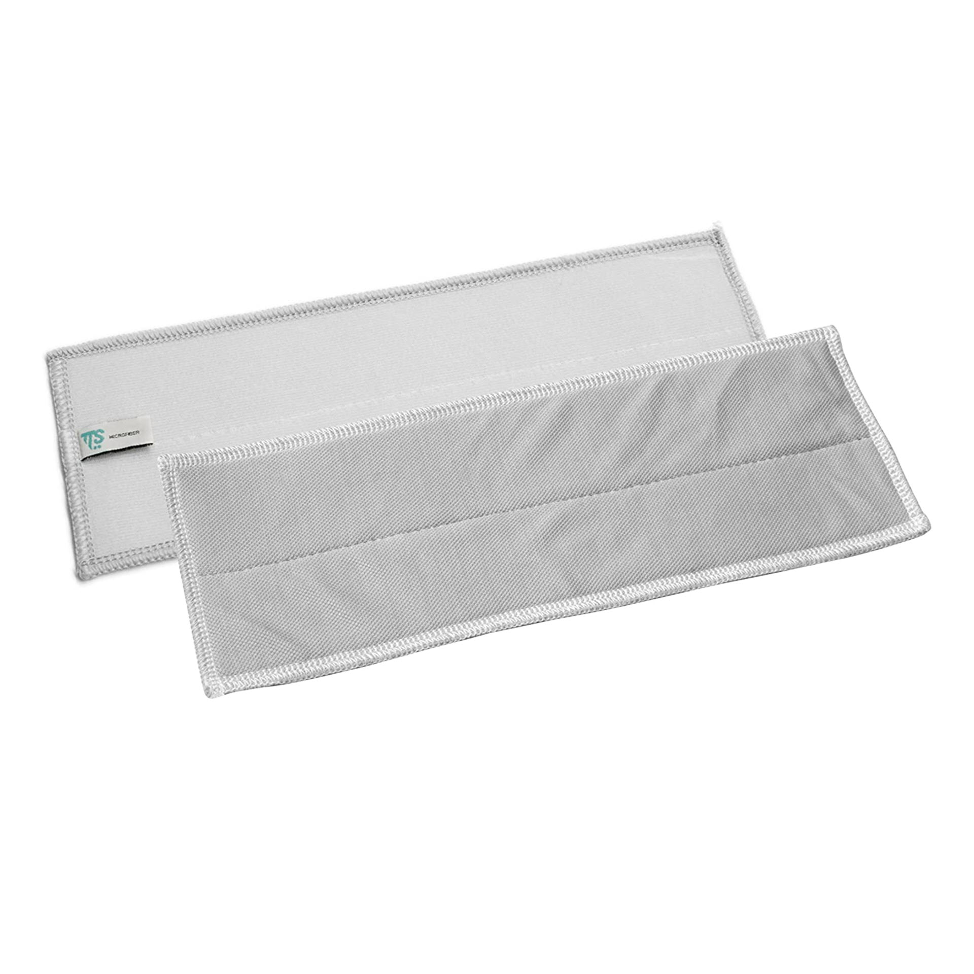 TTS Clean Glass Microbezug / Klettbezug 32x10,5cm grau