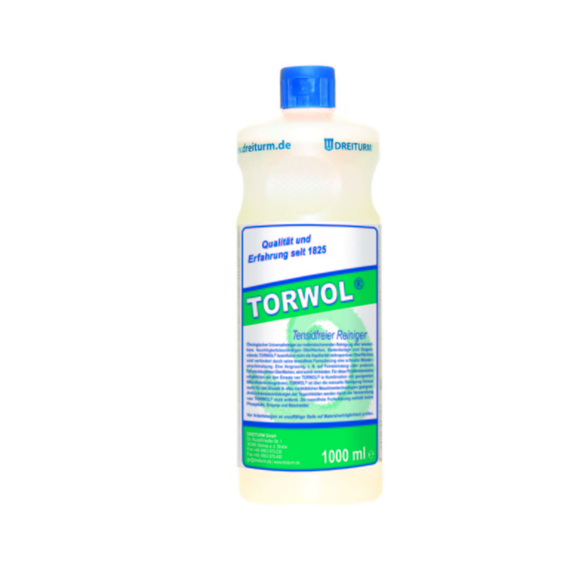 Dreiturm TORWOL®  tensidfreier Universalreiniger - 1 Liter Rundflasche