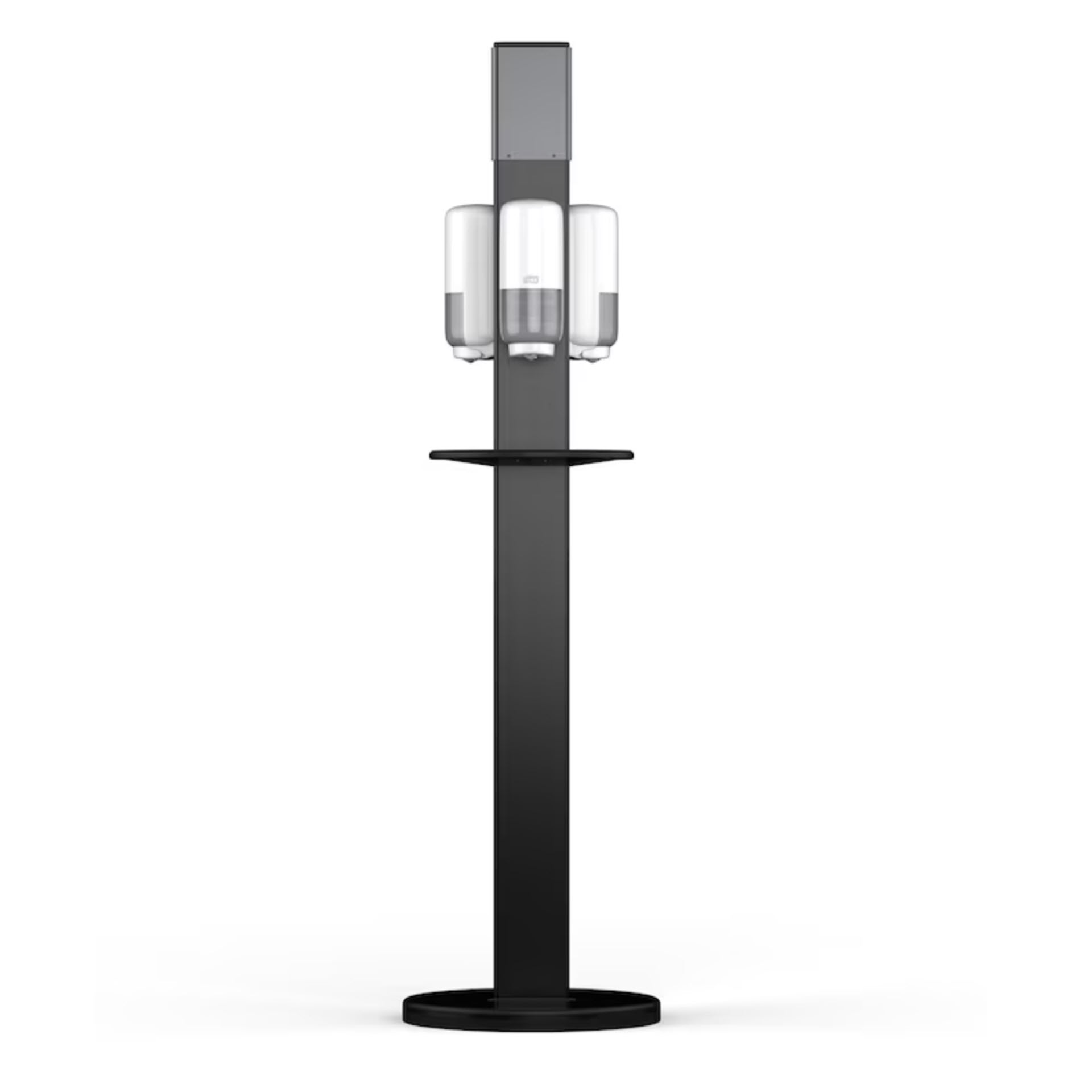 * Tork Hygienesäule für Desinfektionsmittel und Tücher Schwarz - 511055