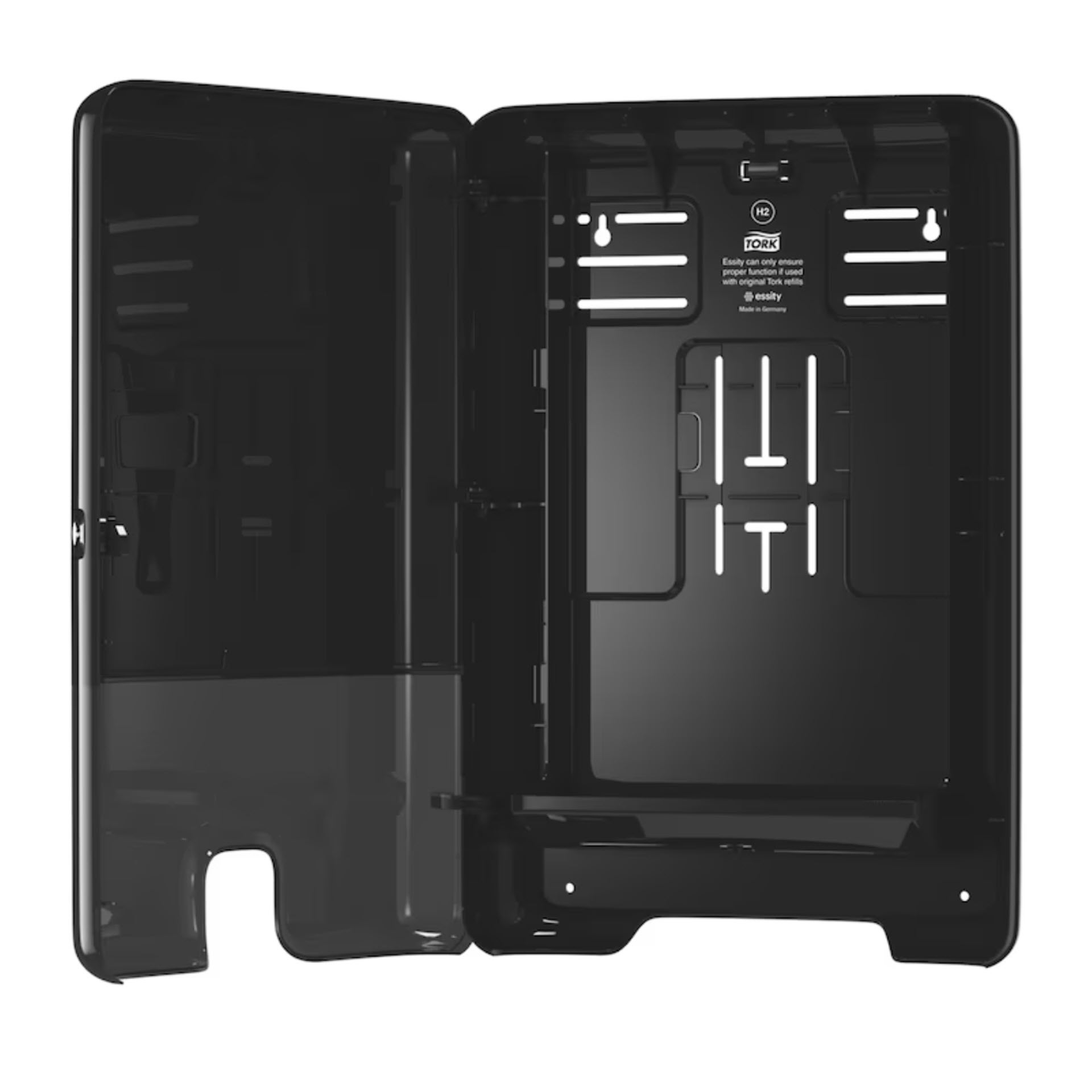 * Tork Xpress® Spender für Multifold-Handtücher Schwarz H2 – 552008