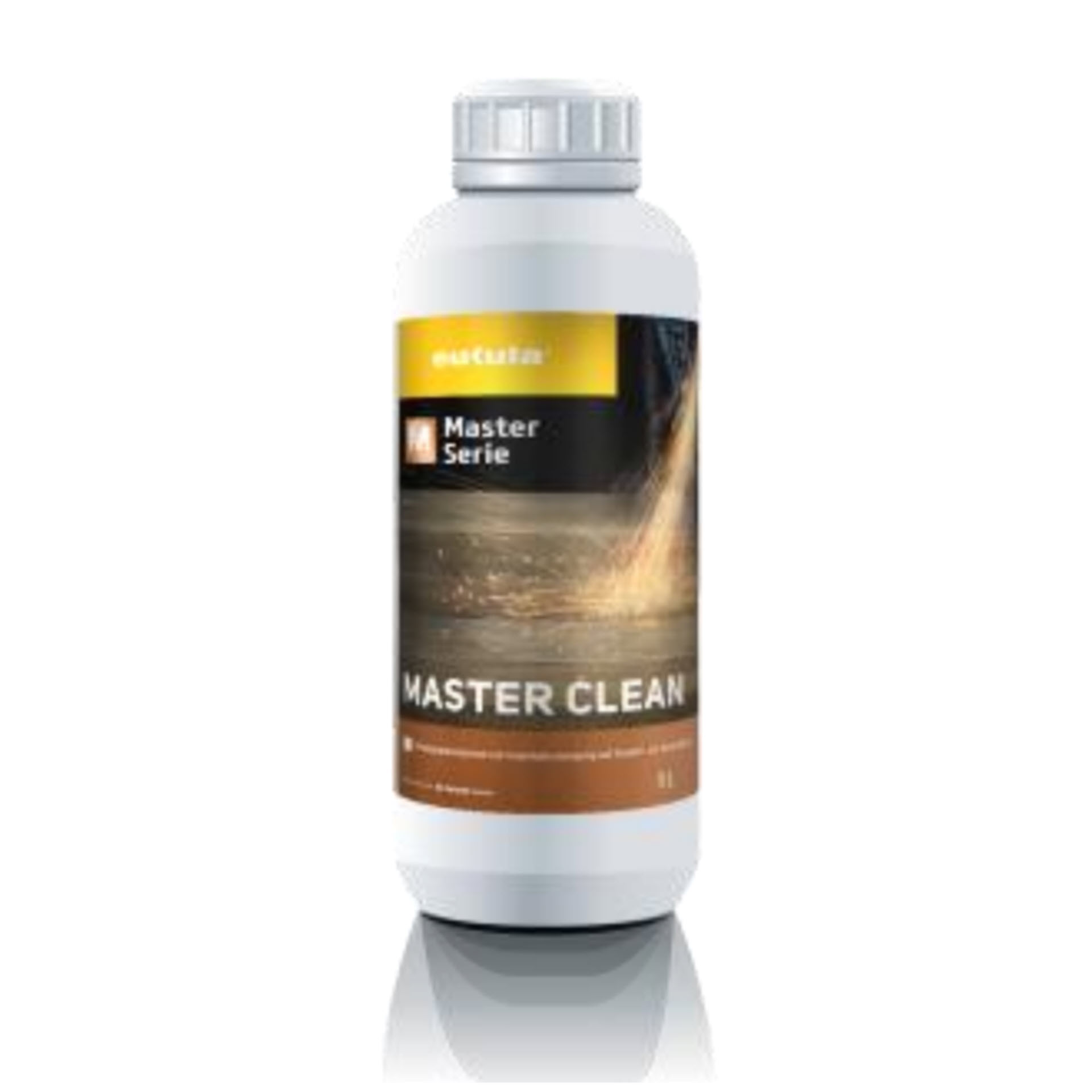 Eukula Master Clean - Unterhaltsreiniger für Holz-, Parkett- und Laminatböden - 1 Liter Rundflasche