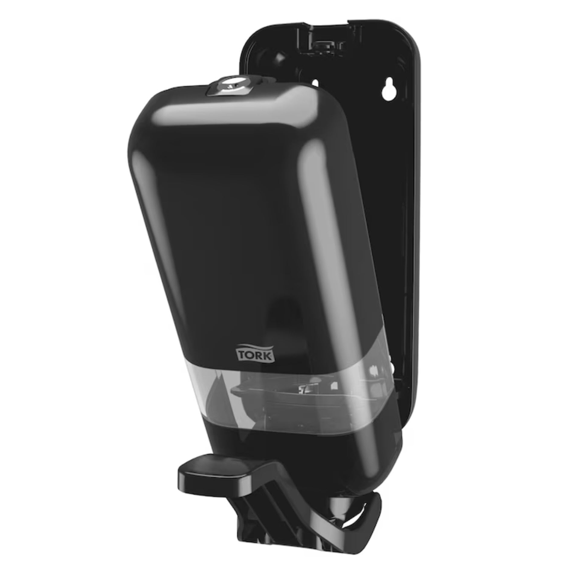 * Tork Spender für Seifen und Händedesinfektionsmittel mit Armhebel Schwarz S4 - 564108
