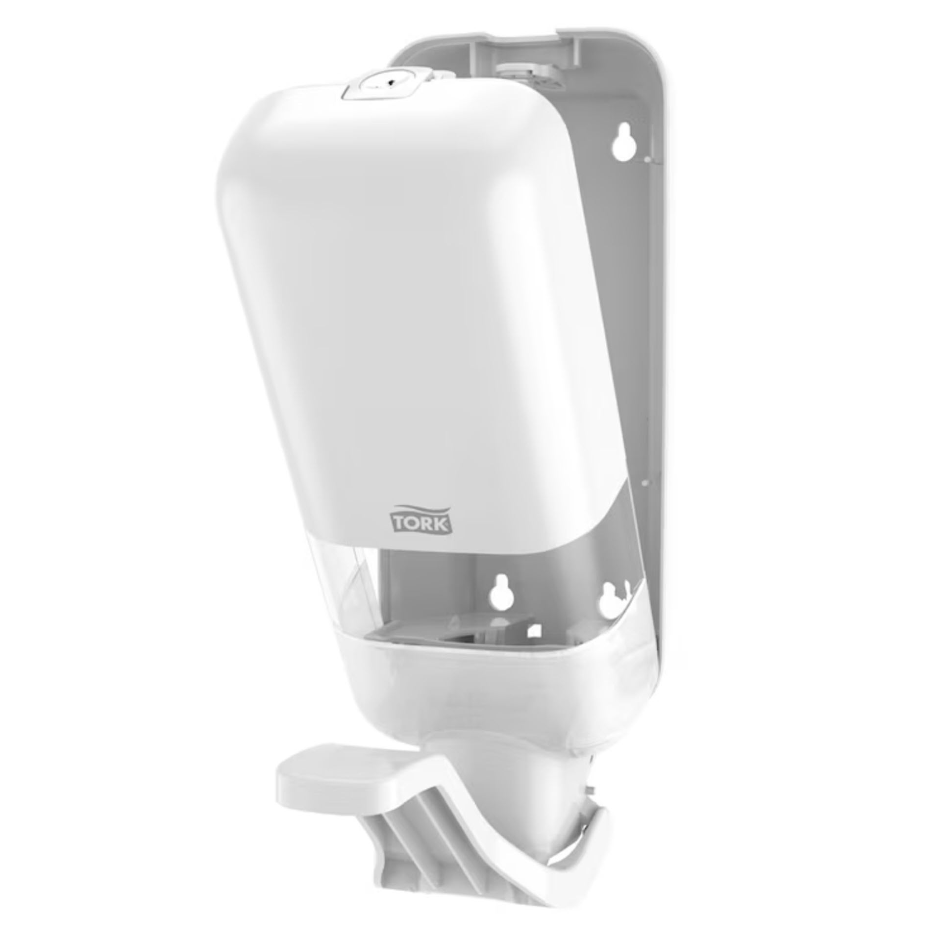 * Tork Spender für Seifen und Händedesinfektionsmittel mit Armhebel Weiß S4 - 564100