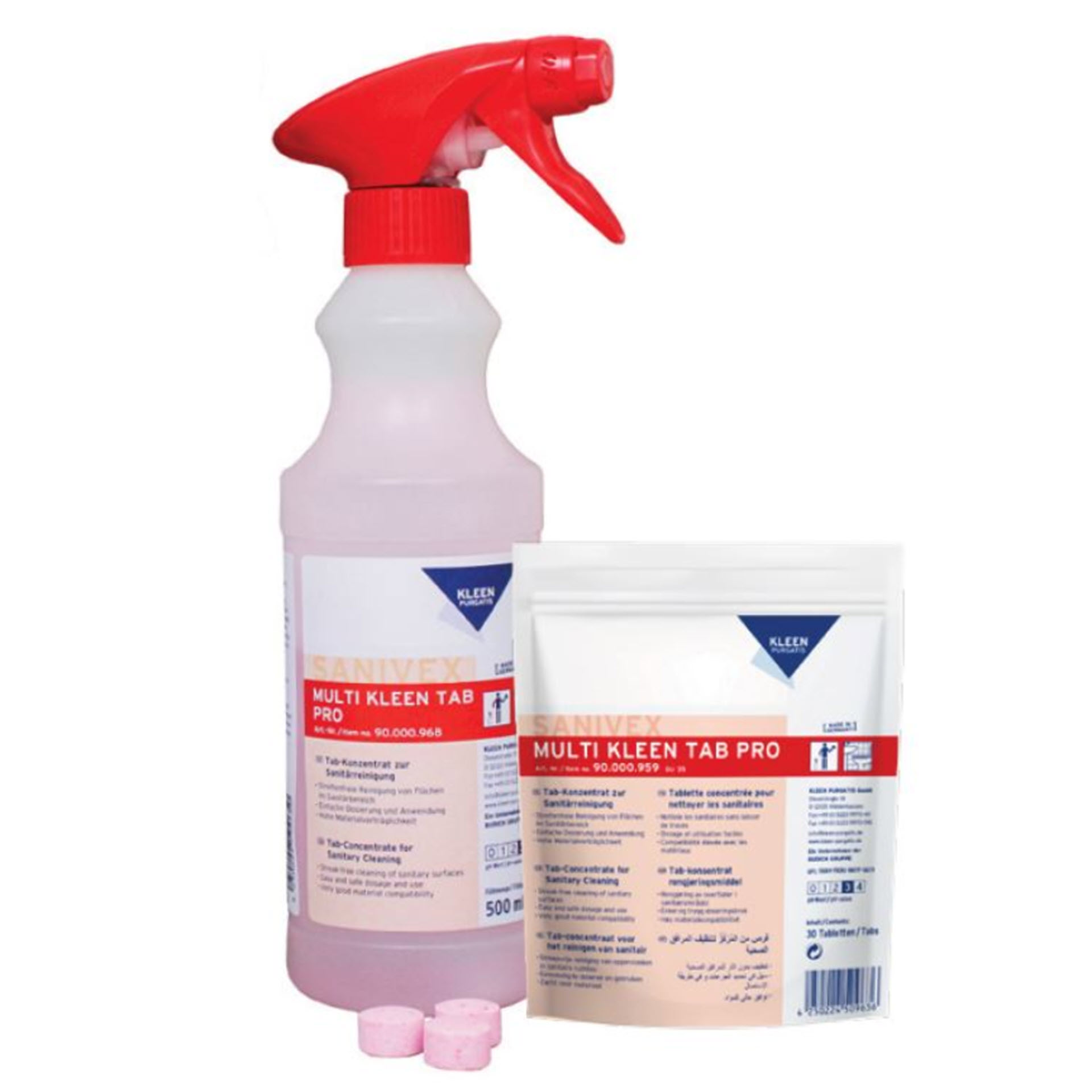 Kleen Purgatis SANIVEX MULTI KLEEN TAB PRO - Sprühflasche / Leerflasche