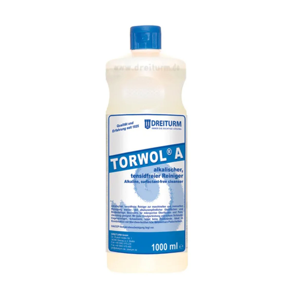 Dreiturm TORWOL® A Intensivreiniger - 1 Liter Rundflasche