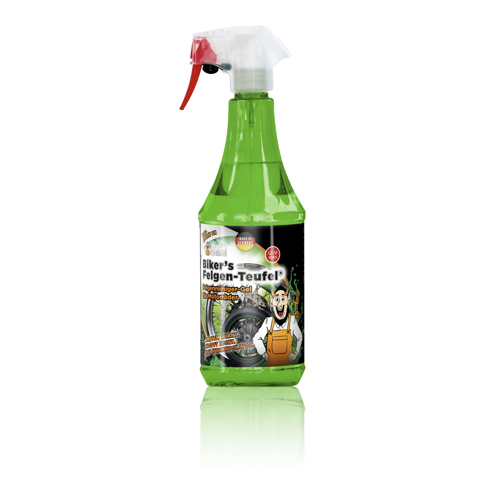 TUGA Chemie Biker's Felgen-Teufel® 1 Liter Motorrad-Felgenreiniger
