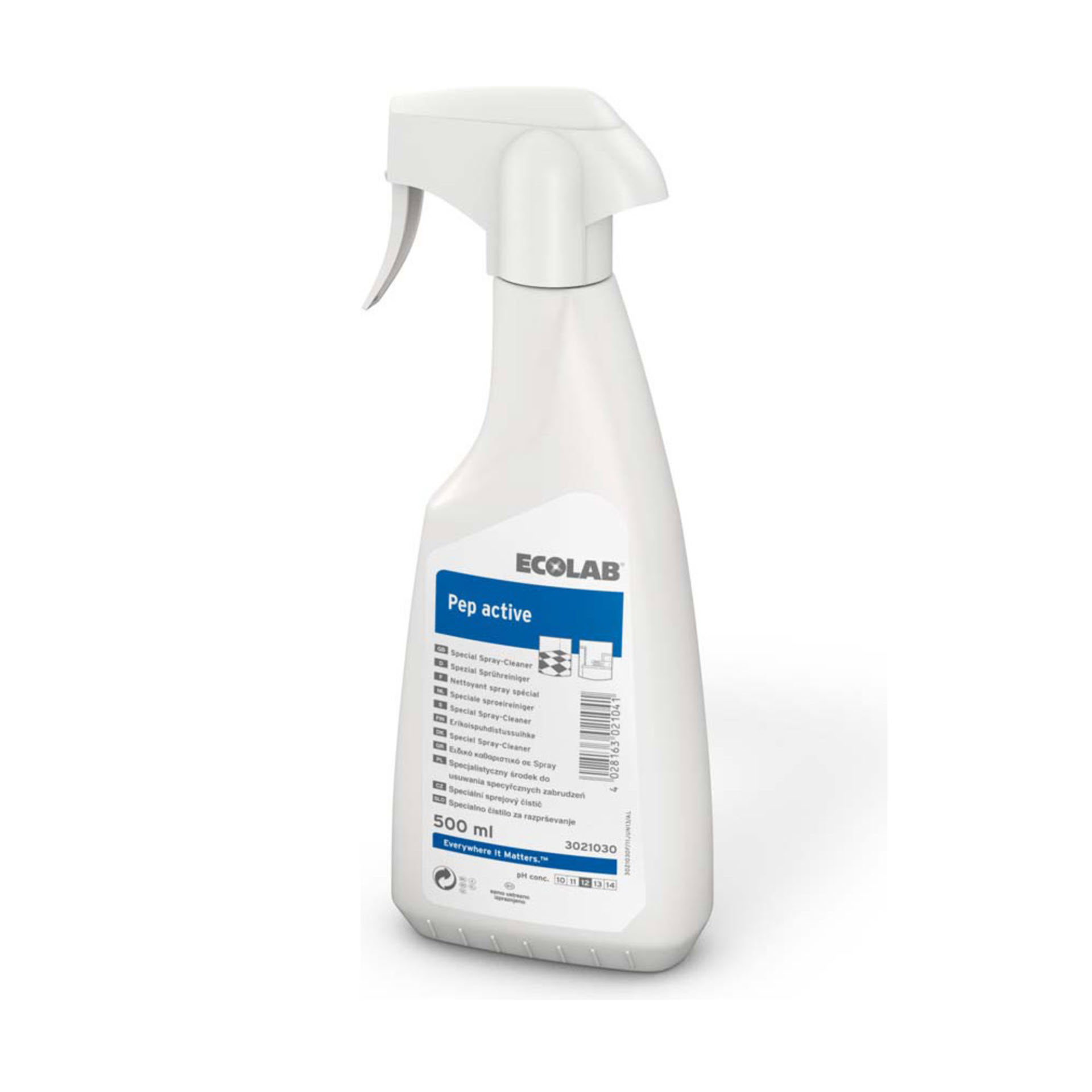 ECOLAB Pep® active Spezial Sprühreiniger - 500 ml Sprühflasche