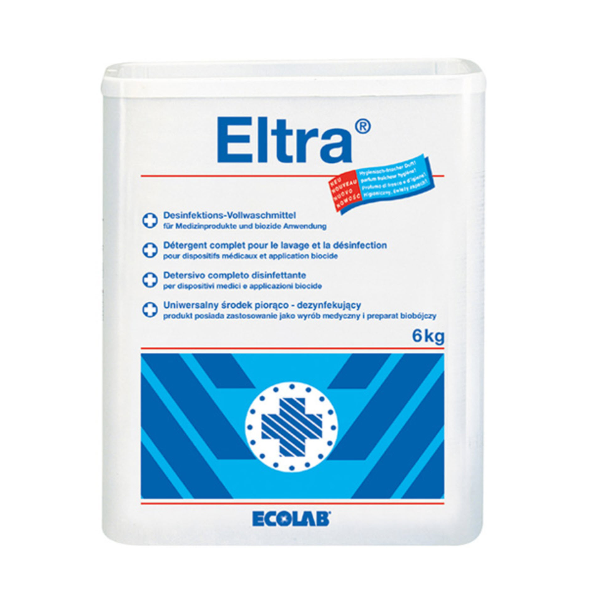 ECOLAB Eltra Desinfektions-Vollwaschmittel  6 kg Trommel