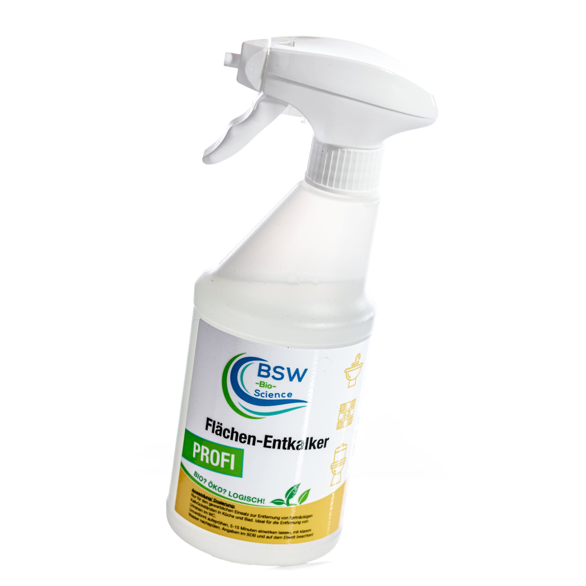 BSW Bio Science Flächen-Entkalker Profi - 500 ml Sprühflasche